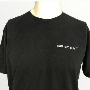 SpaceX Falcon9 Official Black T-Shirt